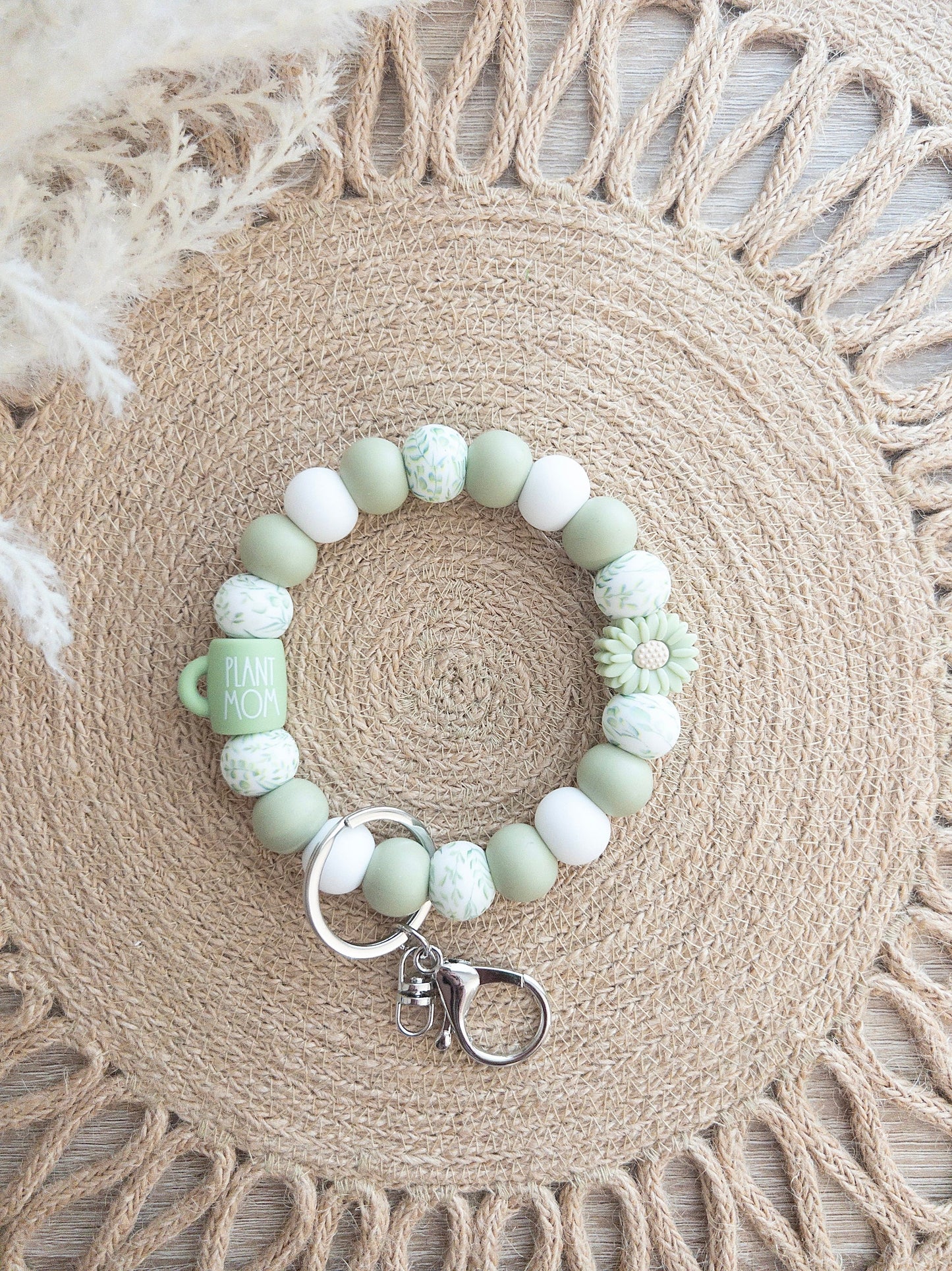 Plant Mama Wristlet & Keychain