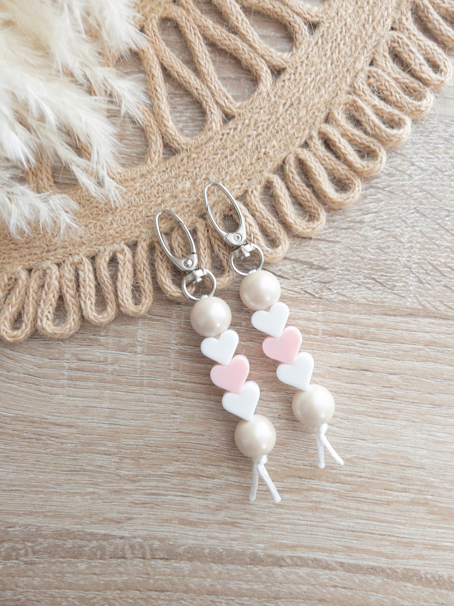 Heart Keychains