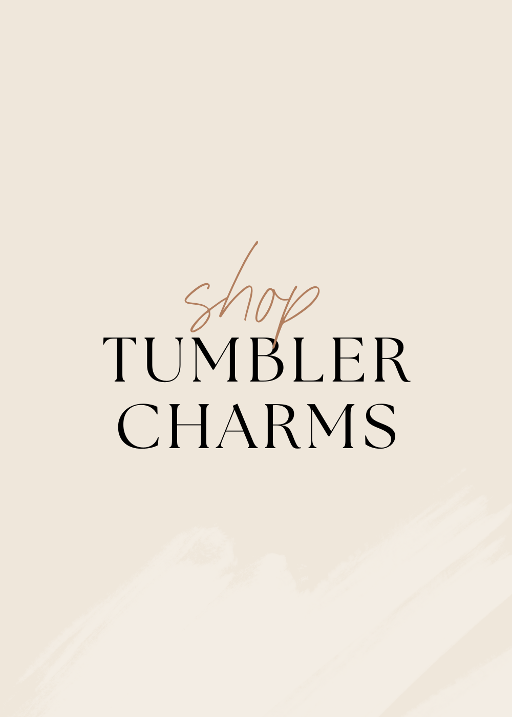 Shop Tumbler Charms