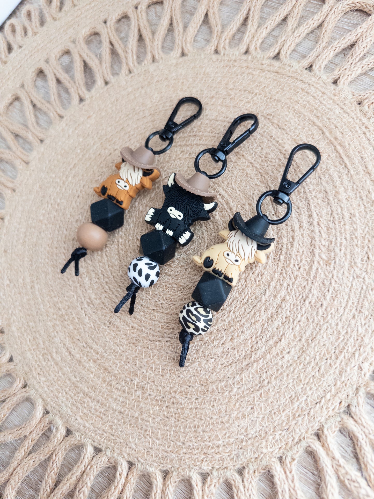 Highland Cow Keychains
