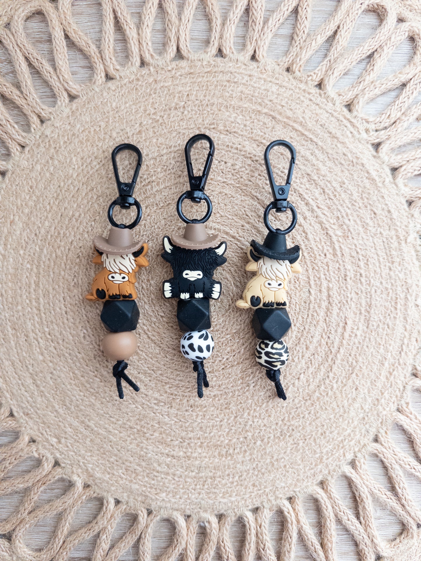 Highland Cow Keychains