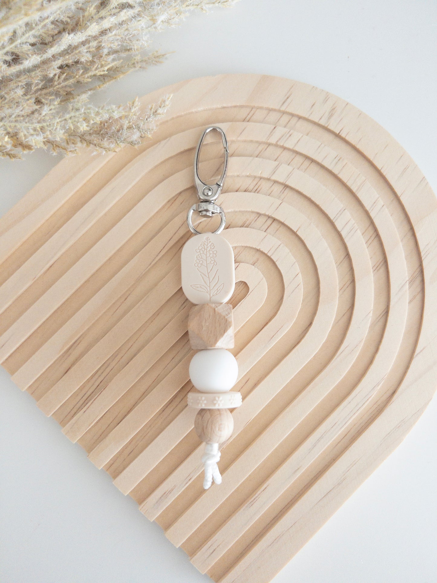 Boho Keychains | Neutral Colors