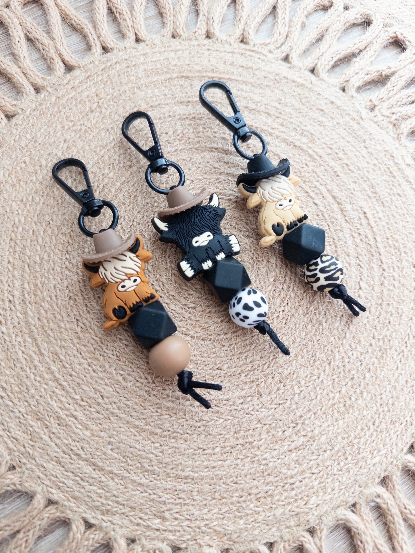 Highland Cow Keychains