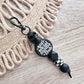 Anti Social Moms Club Keychain W/ Skull