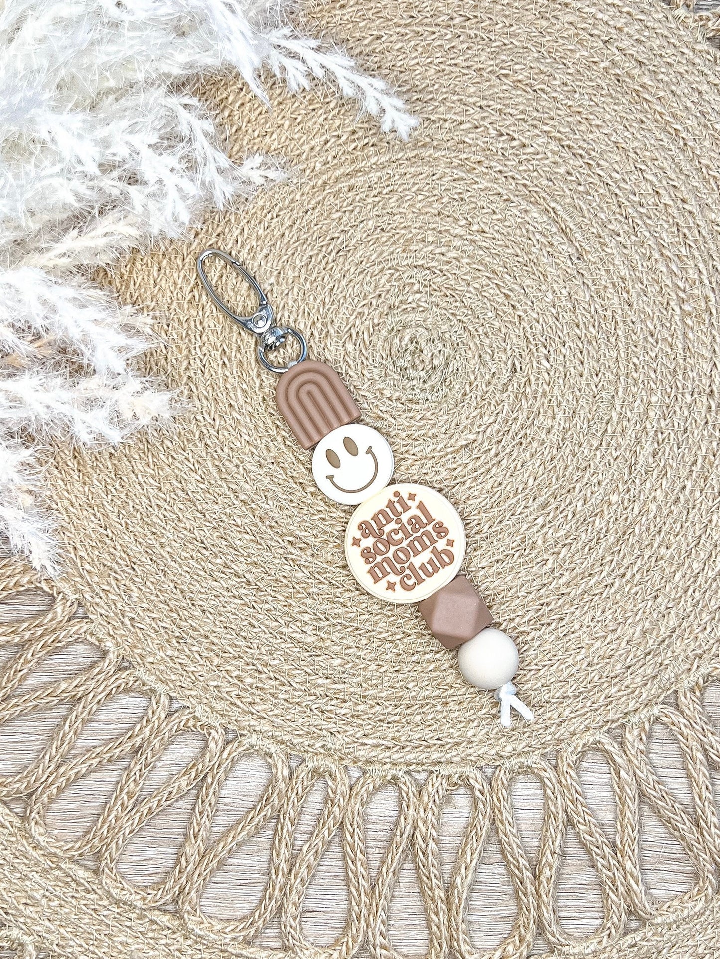 Smiley Face Keychain