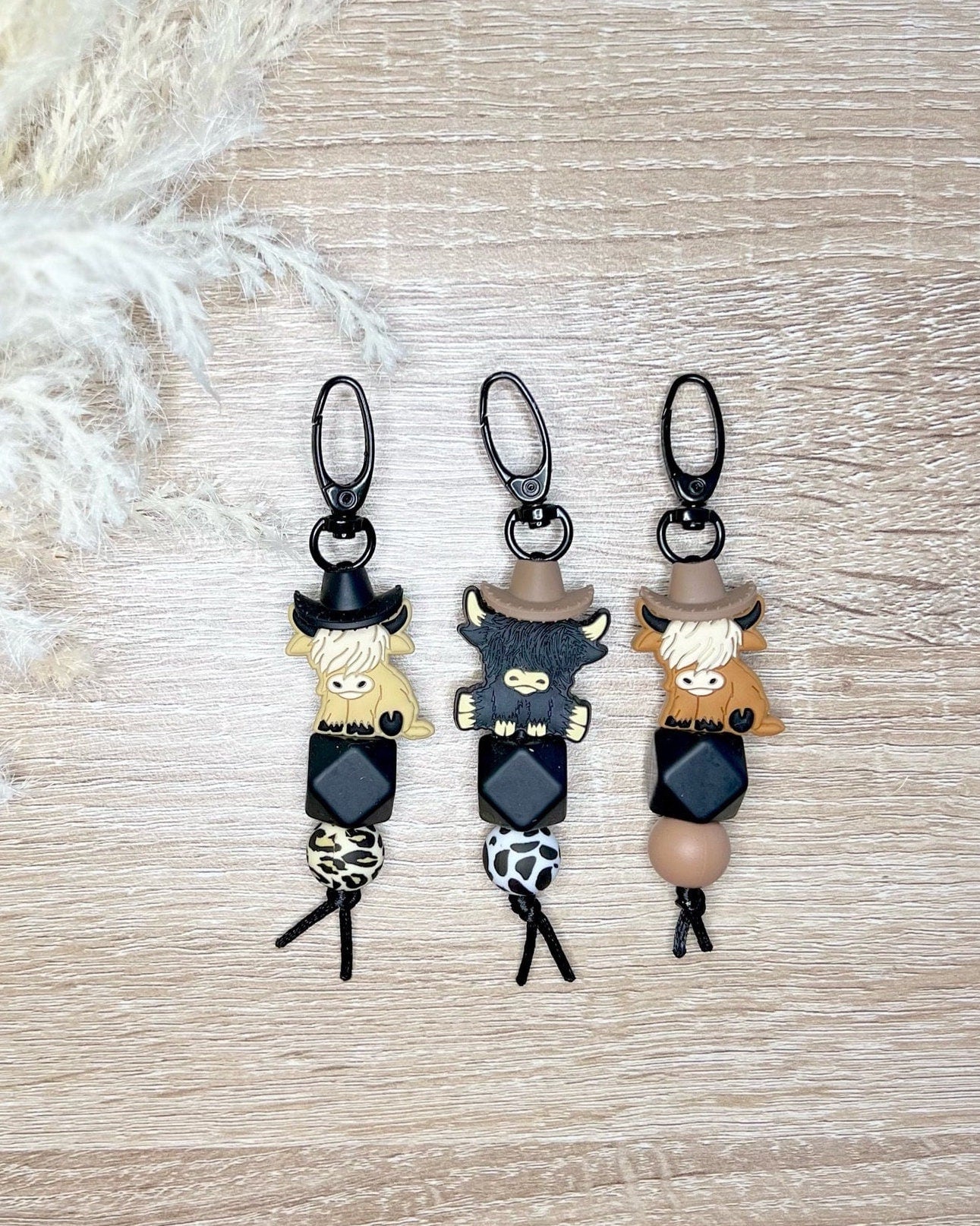 Highland Cow Keychains