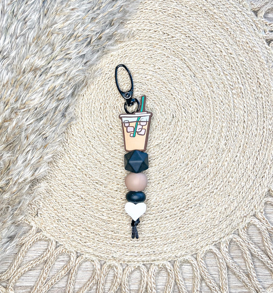 Iced Coffee Keychain