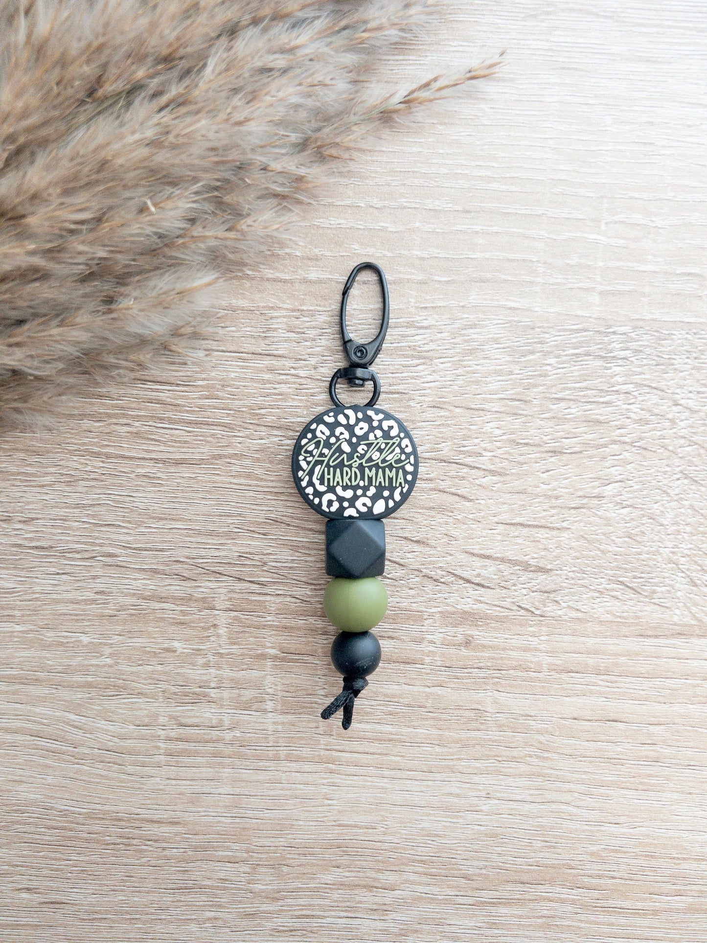 Army Green Mama Keychains