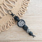 Anti Social Moms Club Keychain W/ Skull