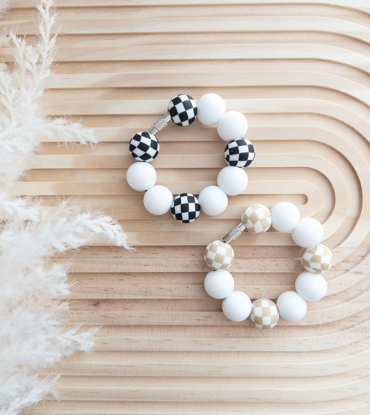 Tumbler Charms | Checkered Print