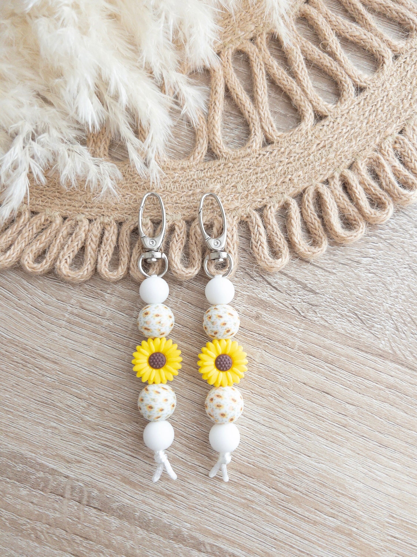 Sunflower Keychains