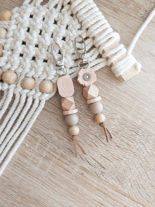 Boho Keychains | Blush Color