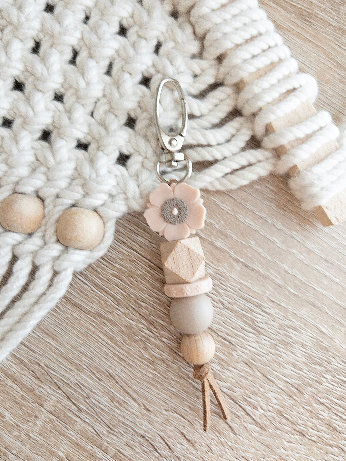 Boho Keychains | Blush Color