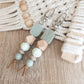 Boho Keychains |  Sage Green