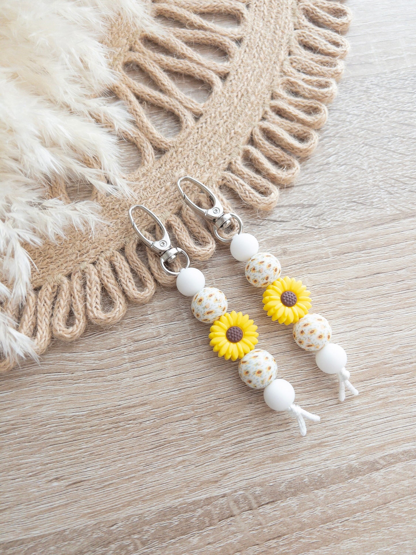 Sunflower Keychains