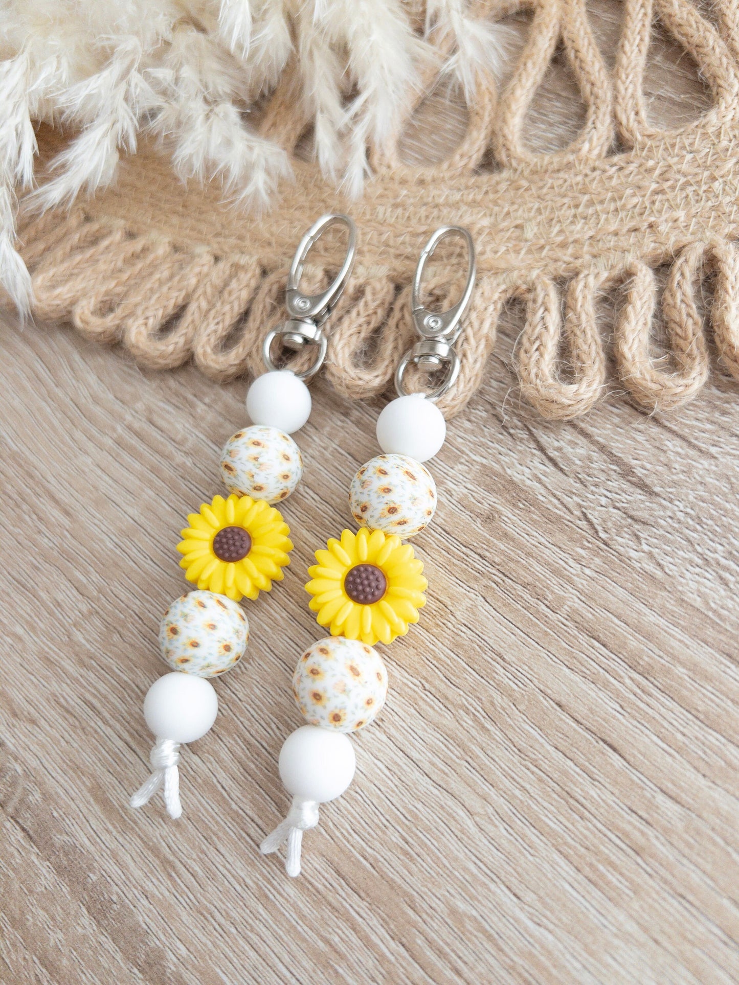 Sunflower Keychains