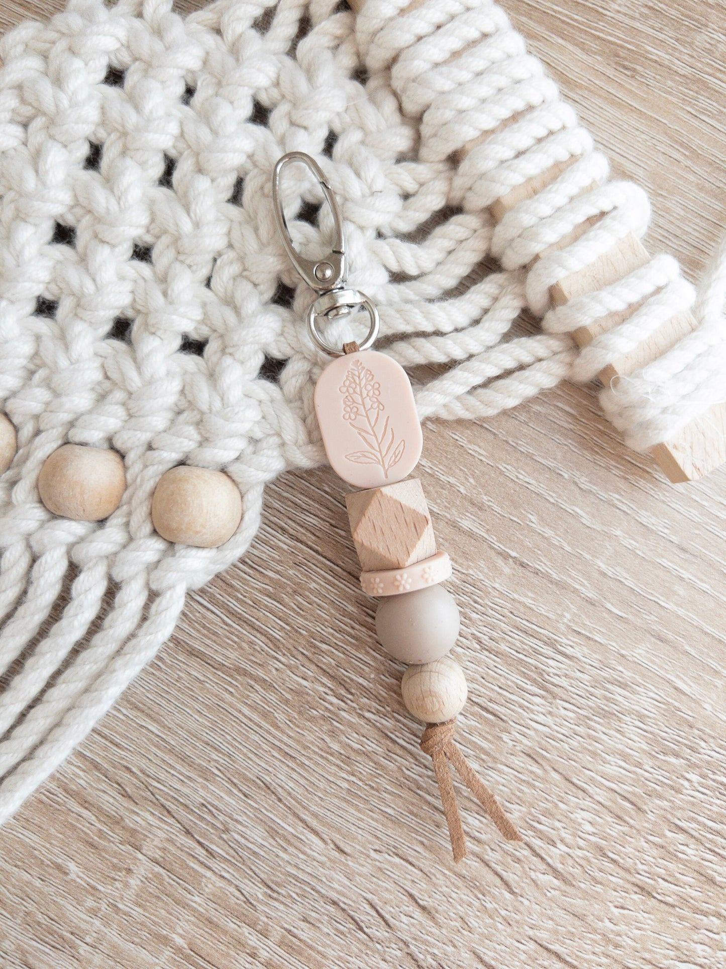 Boho Keychains | Blush Color