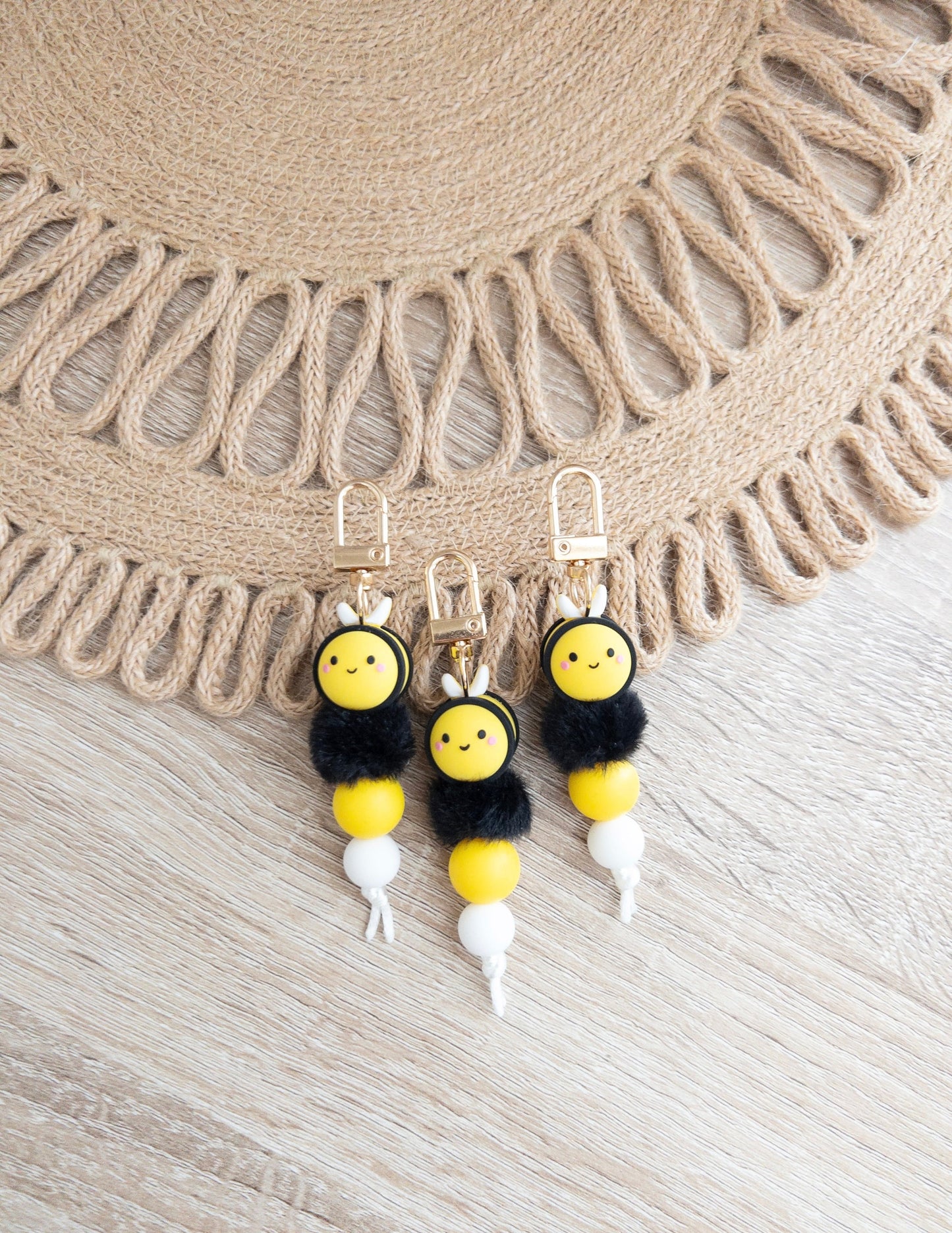 Bumble Bee Keychains