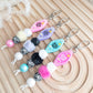 Keychains | Motel Style Keychains | Sweet 16 Gifts | Silicone Keychains | Cute Keychains | Gifts For Her | Fuzzy Keychains | Silicone Beads