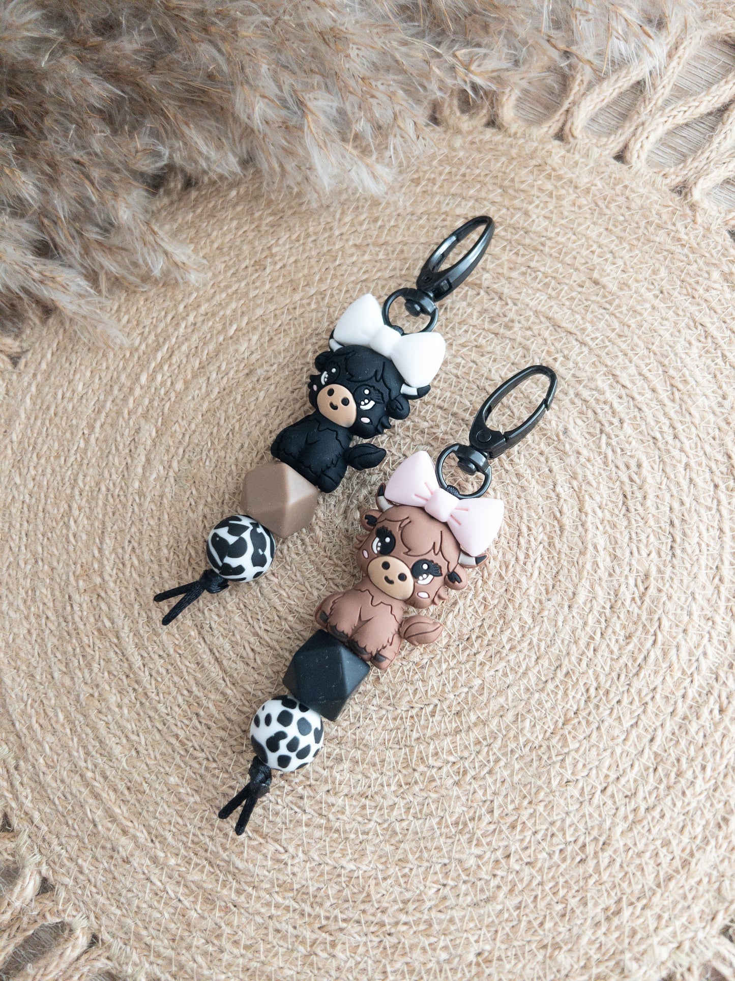 Highland Cow Keychains