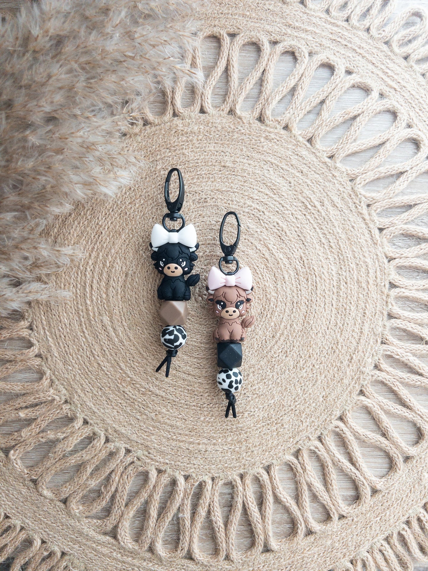 Highland Cow Keychains