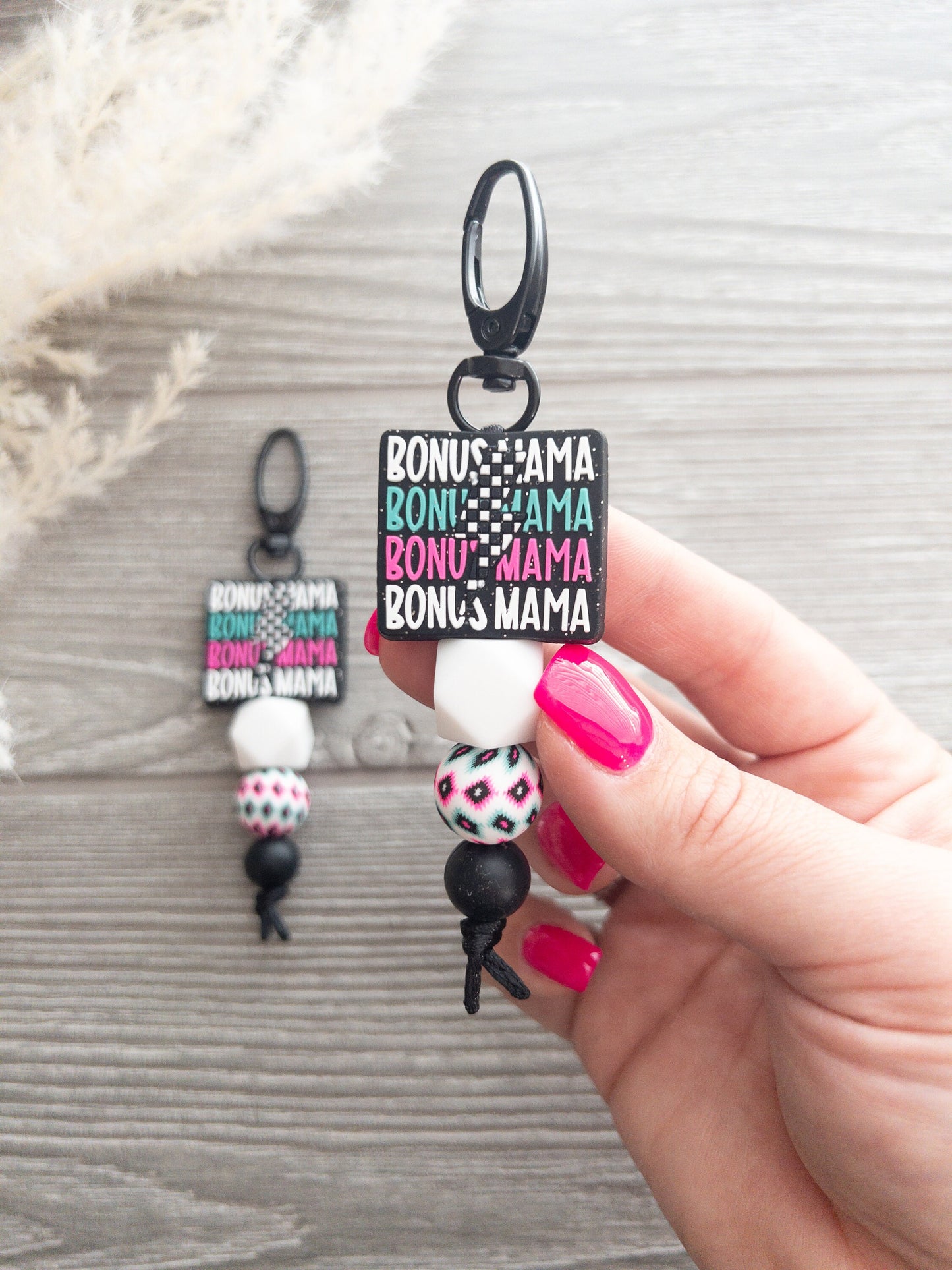 Bonus Mom Keychains | Mom Keychains | Step Mom Gifts