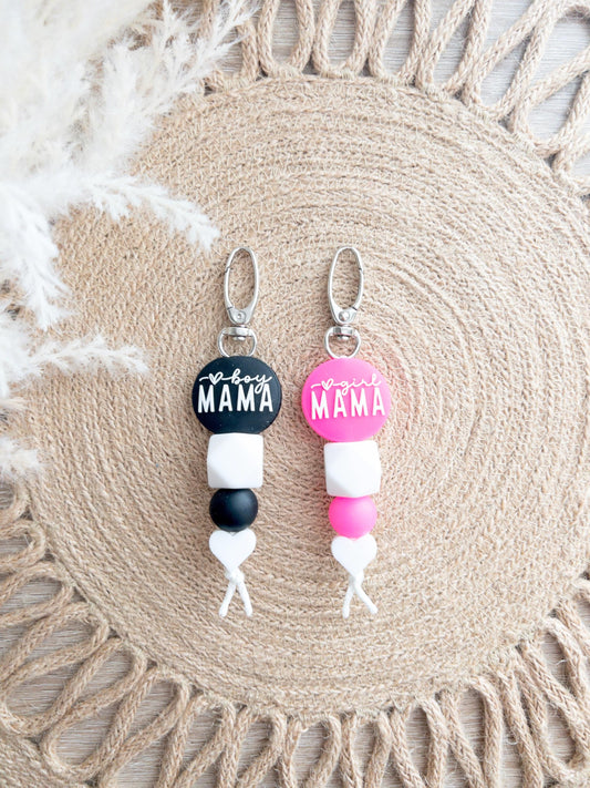 Boy & Girl Mama Keychains