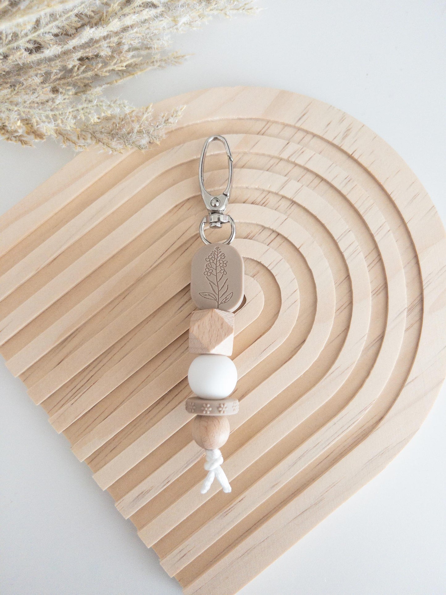 Boho Keychains | Neutral Colors