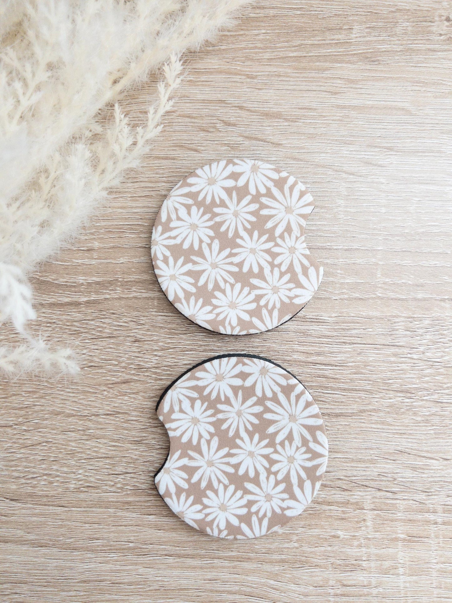 Car Coasters | Flower Print