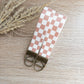 Checkered & Daisy Canvas Wristlets