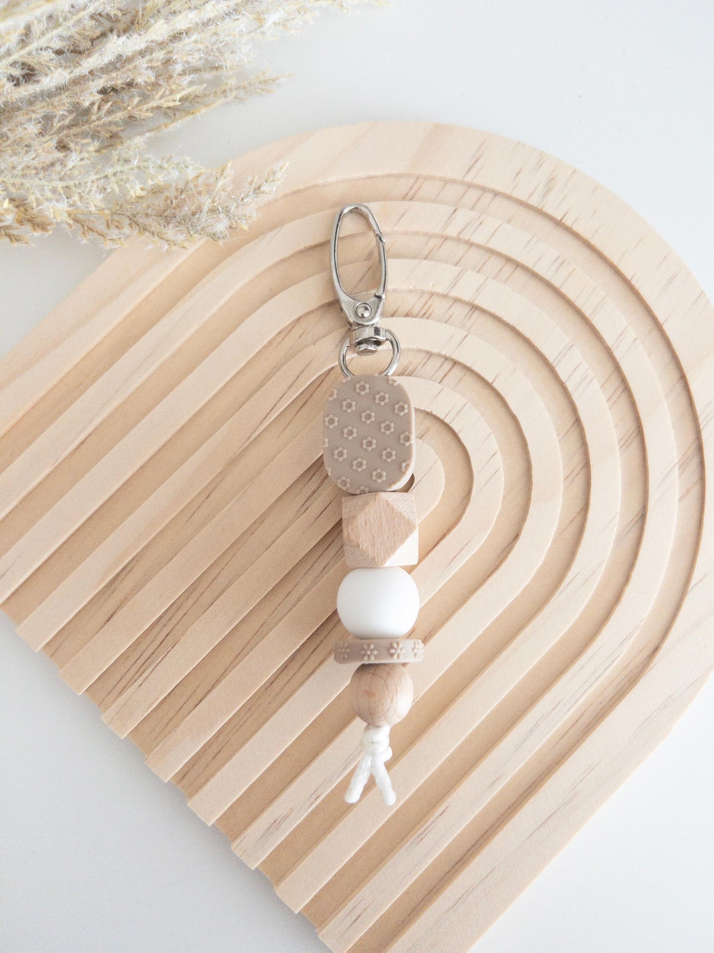 Boho Keychains | Neutral Colors