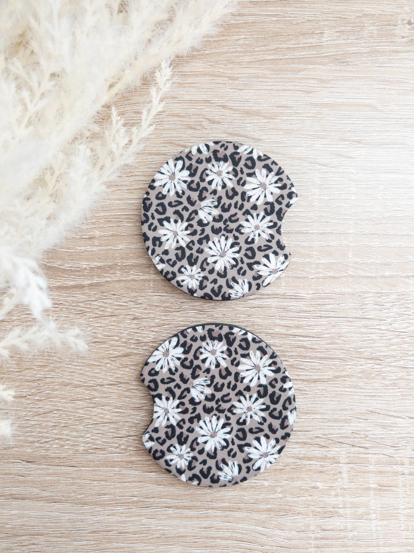 Car Coasters | Flower Print