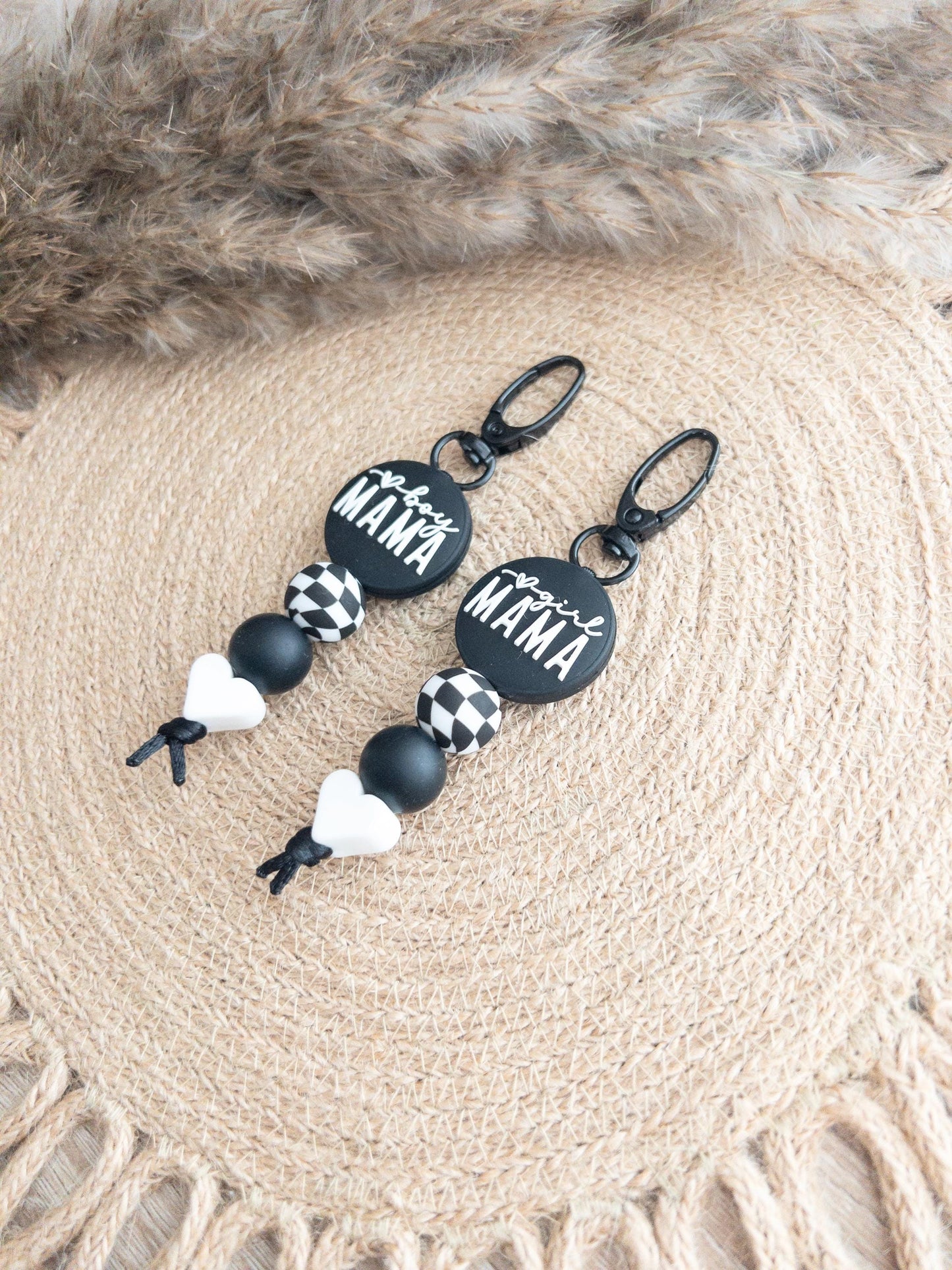 Boy & Girl Mama Keychains