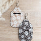 Flower Hand Sanitizer Keychain Holders