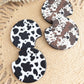 Car Coasters | Cow Print