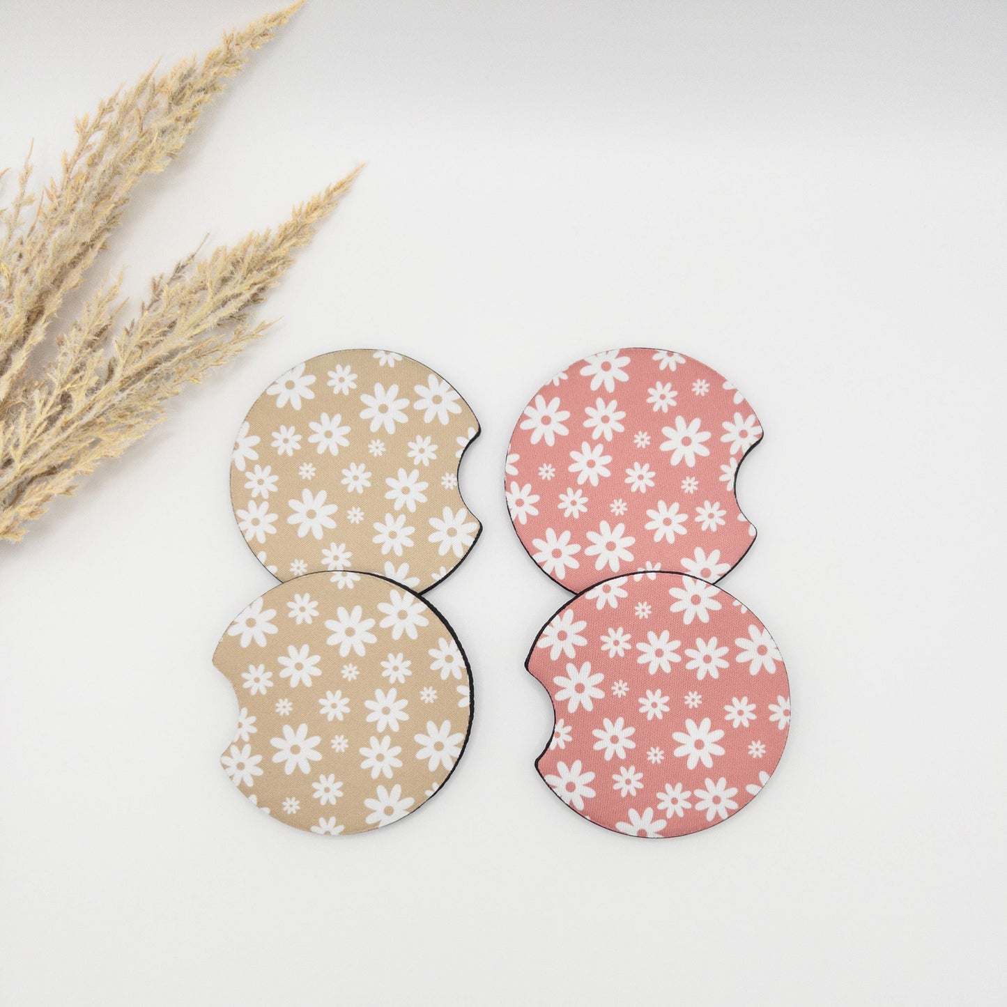 Car Coasters | Floral Prints