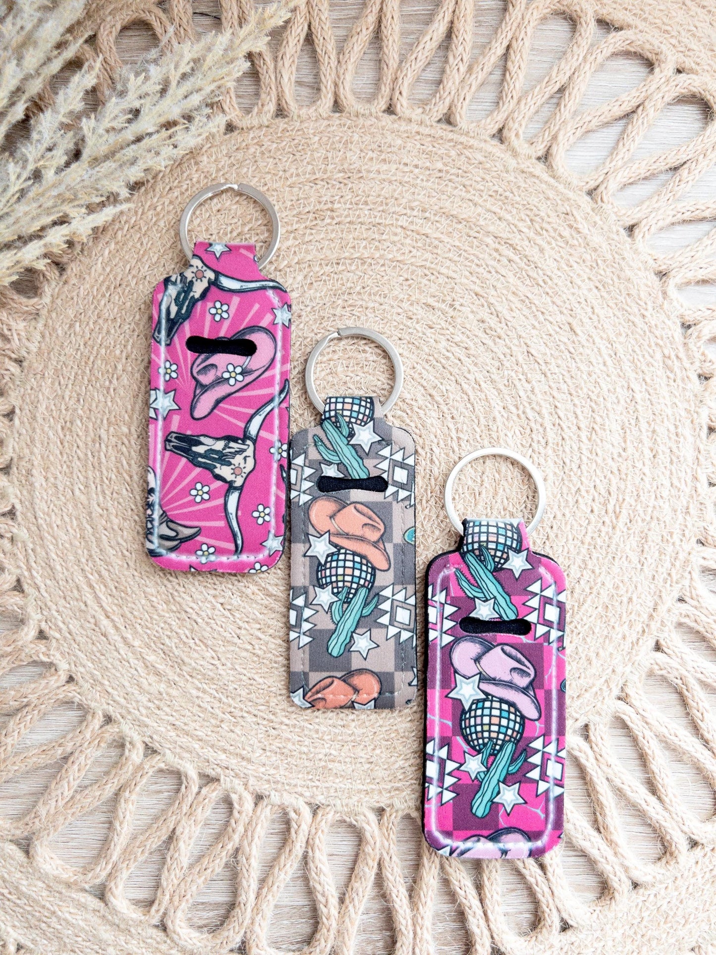 Lip Balm Keychain Holder