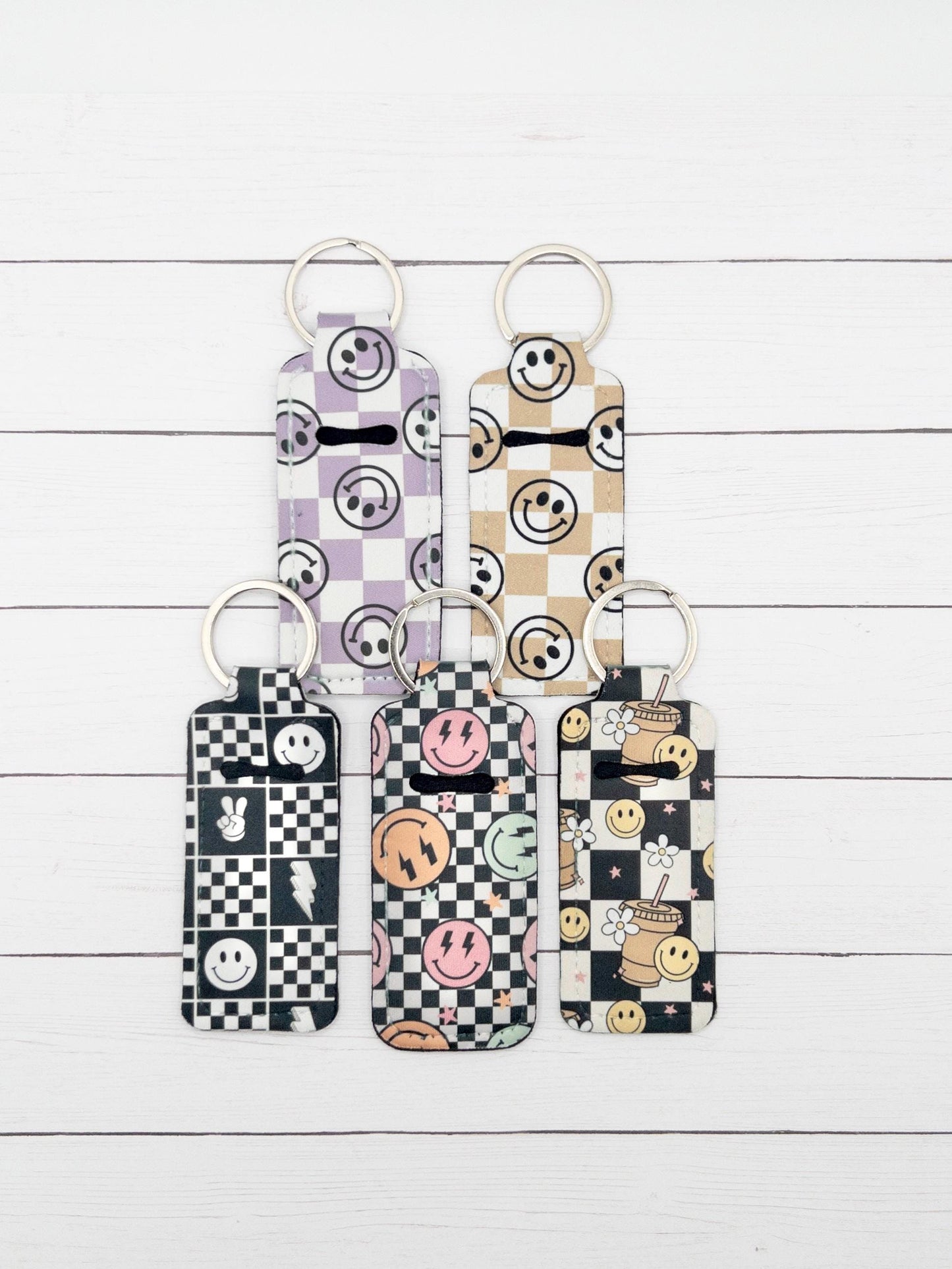 Lip Balm Keychain Holders