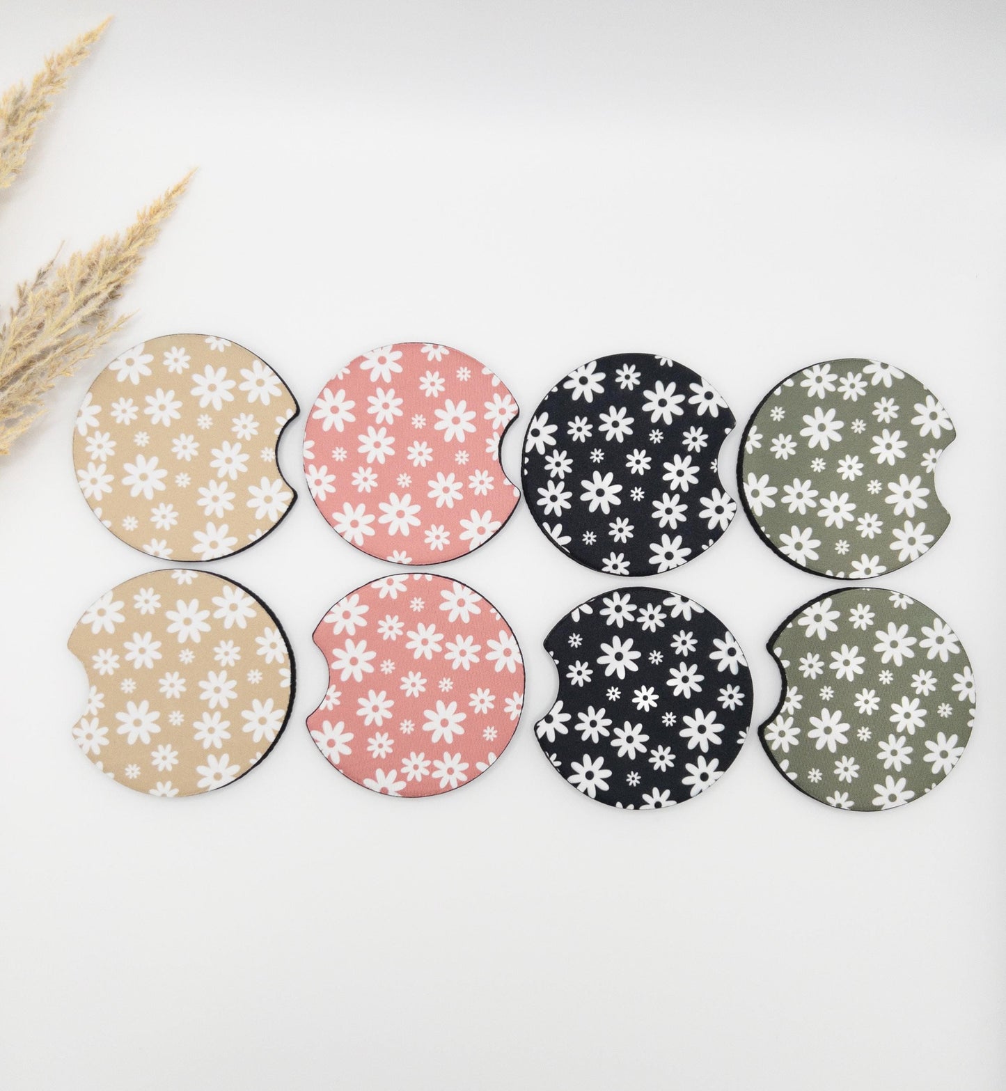 Car Coasters | Floral Prints