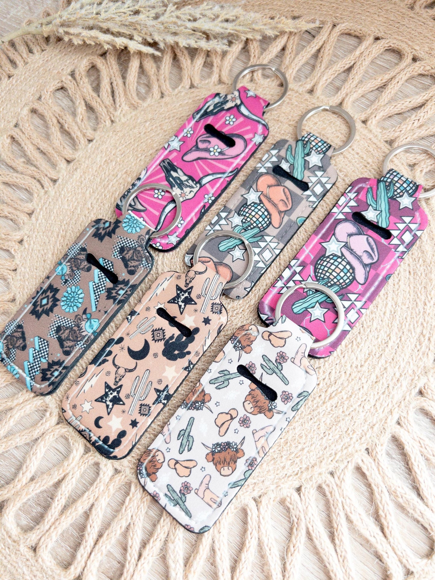 Lip Balm Keychain Holder