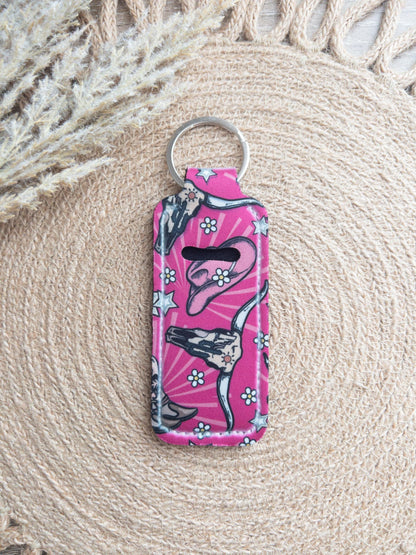 Lip Balm Keychain Holder